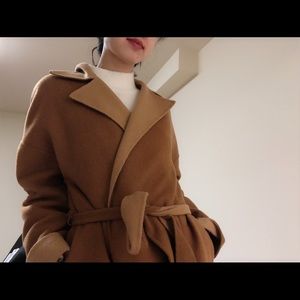 Zara bathrobe style coat